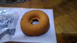 焼ドーナツの匂いにつられ