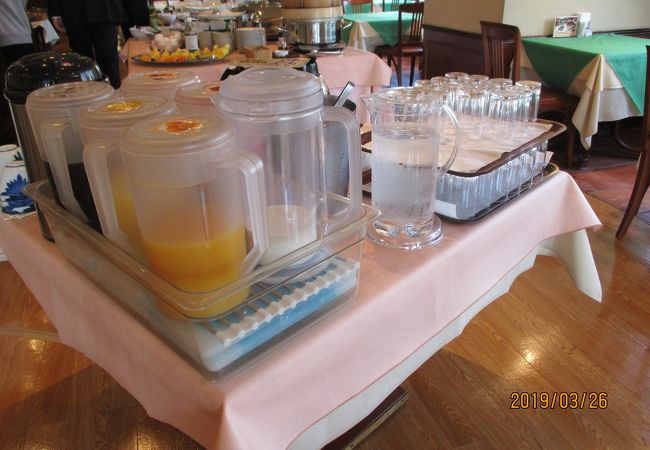 ホテルハーベストイン米子1階のレストラン