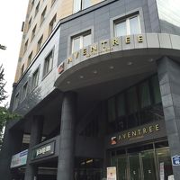 地下鉄の鍾路駅から歩いて5分くらいかな