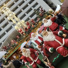 サンタさん勢ぞろい