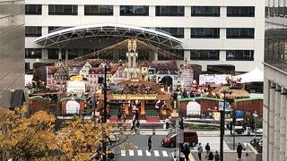 クリスマスマーケットやってます