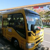 圓山駅に来たシャトル