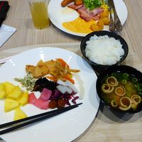 持って来た朝食内容