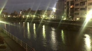 金沢中心地を流れる川