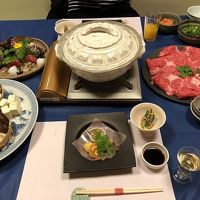 お刺身と美しいお肉と