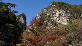 風光明媚な渓谷　昇仙峡