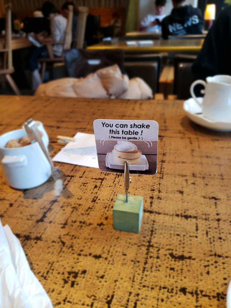 パンケーキがふわっふわ