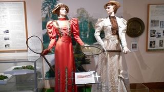 日本庭球発祥の地にある記念館