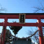 山頂の神社