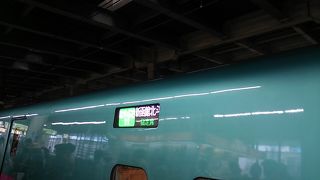 2017年７月23日の東京９時36分発はやぶさ11号新函館北斗行きの様子について