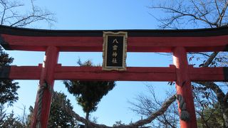 山頂の神社