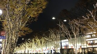 ちょっと表参道のイルミネーション