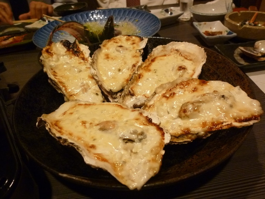 牡蠣料理、まあまあ