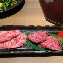 石焼ビビンバセットのお肉