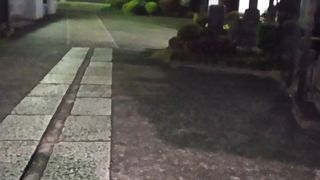 三光坂、のぼりはじめるところに