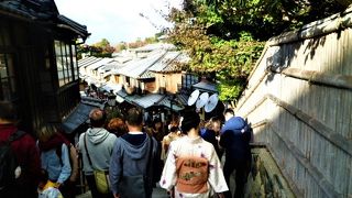 またも、二年坂は下りの石段でした