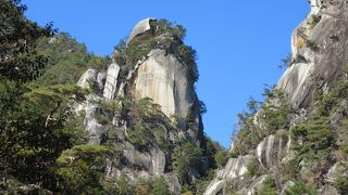 昇仙峡の見どころのひとつ