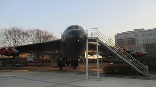 戦争記念館の屋外展示