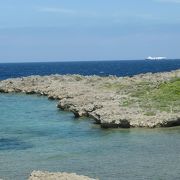 伊良部島最北端にある白鳥崎