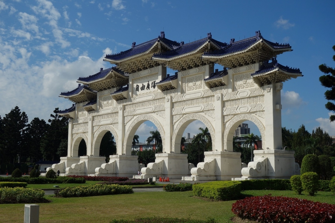 中正記念公園に有る一番立派な門