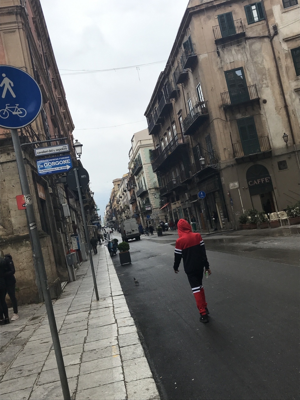 パレルモの中心となる通り