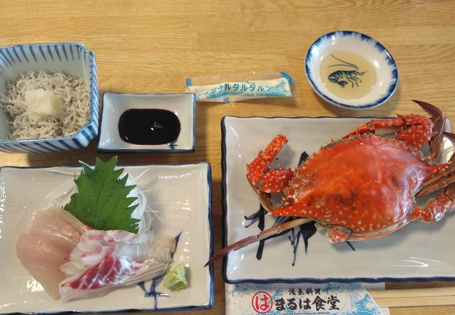 食べ応えある海老フライ