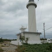 池間島の北端に立つ灯台