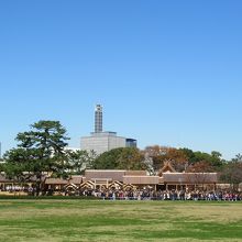 南方向からのアップ