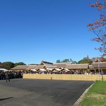 大嘗宮近くからの様子