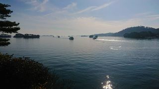 松島を臨む