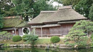 石橋が架かるその先に