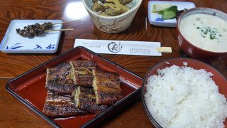 久々に入船のうなぎ蒲焼そしてご汁を美味しく食しました!!