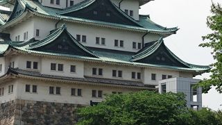 エレベーターのある名古屋城