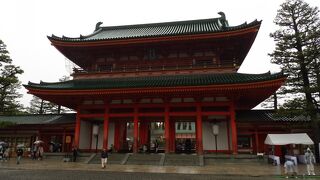 應天門・平安神宮の正門で神門と呼ばれます