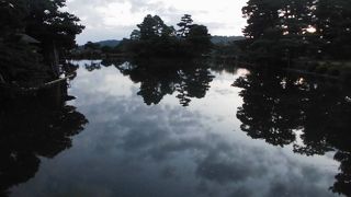 鏡のようでした