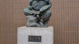 駅前にあります