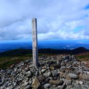 北秋田の名峰で紅葉の名所