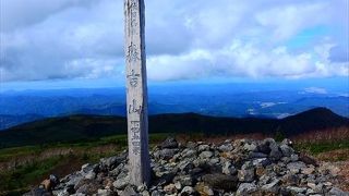 北秋田の名峰で紅葉の名所