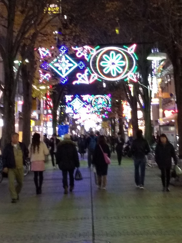 12月はイルミネーション
