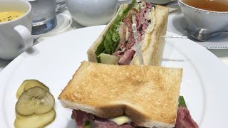ローストビーフサンドがおすすめ