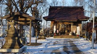 整備された神社でした