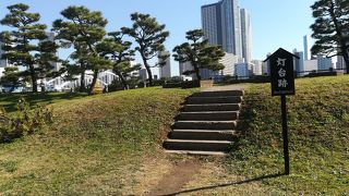 高台からのぞんで