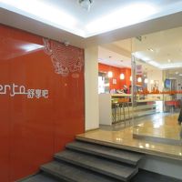 2階の食事会場入口