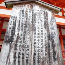 大極殿の説明看板