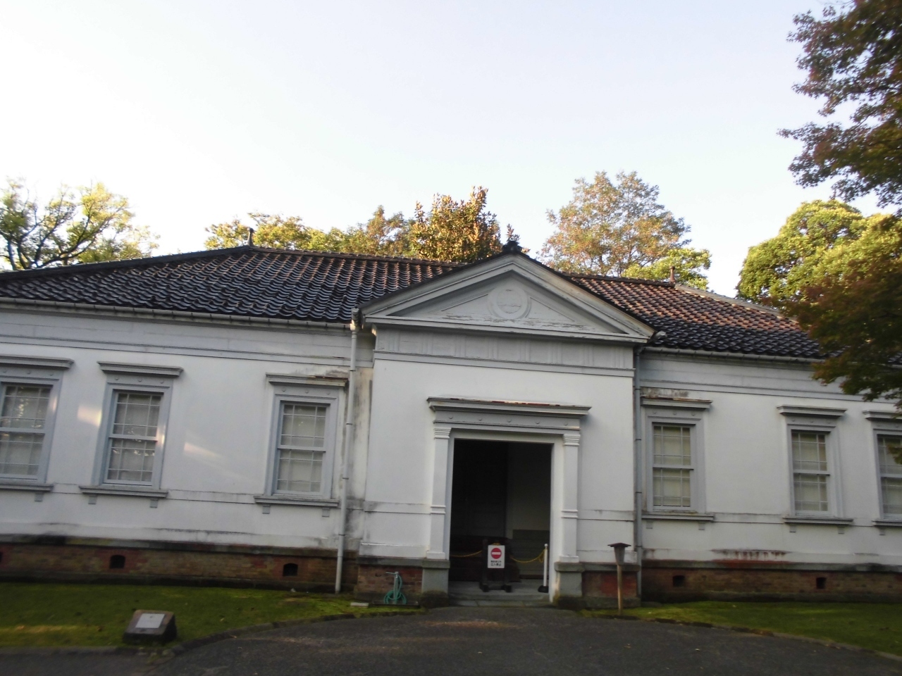 金沢城の中にある