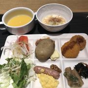 函館国際ホテルで朝食バイキング