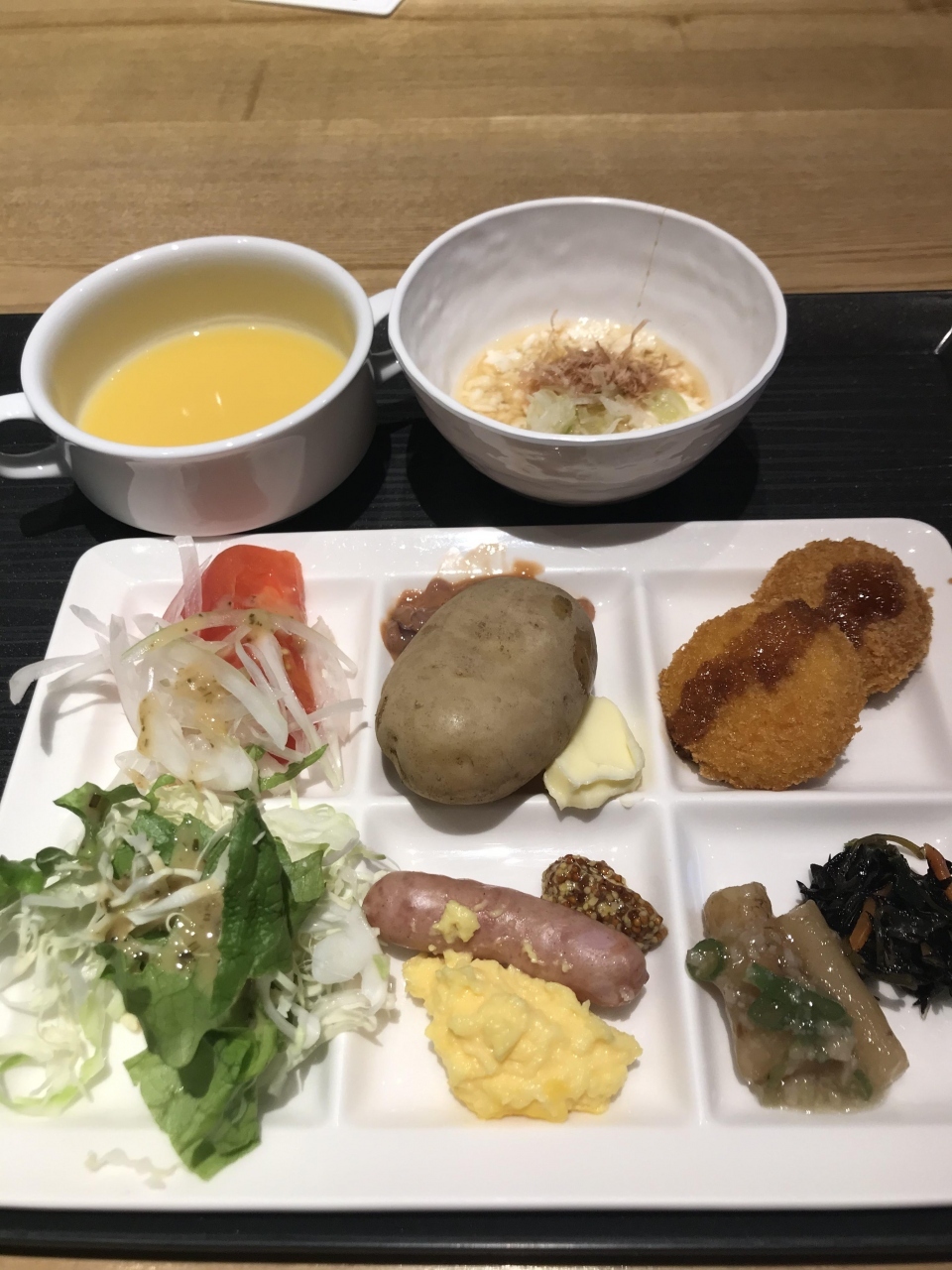 函館国際ホテルで朝食バイキング