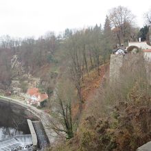 橋からの景色です