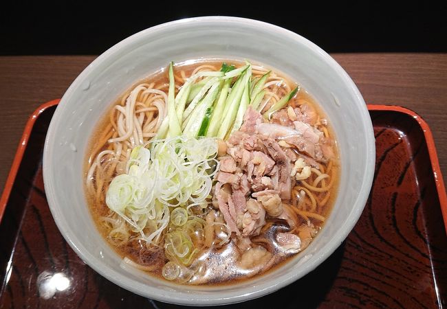 駅ビルにある山形蕎麦の名店