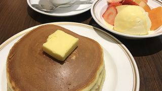 ホットケーキを食べに